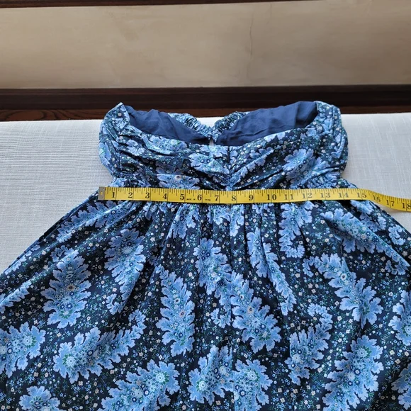 New! J. Crew size 8 Collection Halter Cutout Dress in Ratti Pacific Paisley NWT - Picture 13 of 15